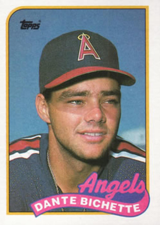 1989 Topps #761 Dante Bichette NM-MT RC Rookie California Angels 