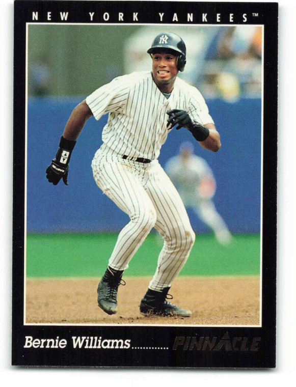 1993 Pinnacle #7 Bernie Williams VG New York Yankees 