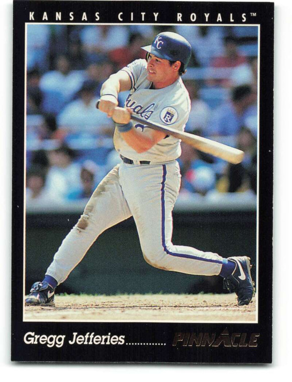1993 Pinnacle #24 Gregg Jefferies VG Kansas City Royals 