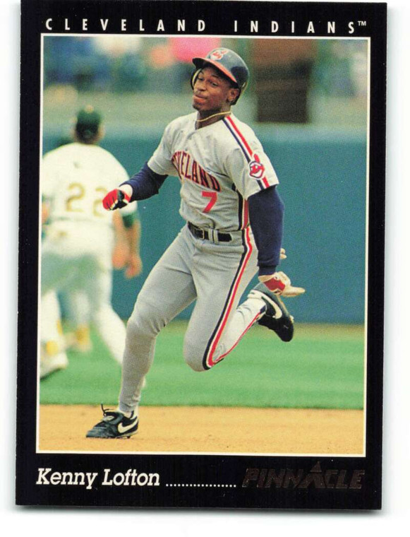 1993 Pinnacle #40 Kenny Lofton VG Cleveland Indians 