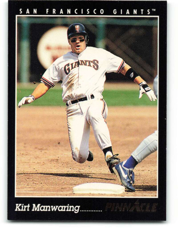 1993 Pinnacle #122 Kirt Manwaring VG San Francisco Giants 