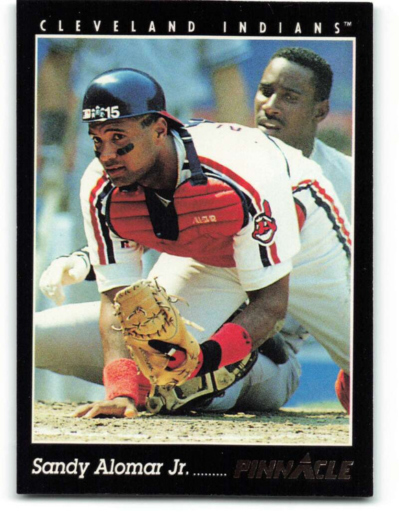 1993 Pinnacle #211 Sandy Alomar Jr. VG Cleveland Indians 