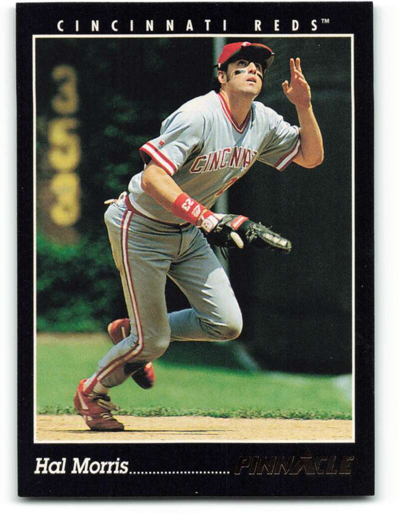 1993 Pinnacle #222 Hal Morris VG Cincinnati Reds 