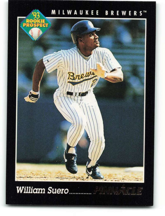 1993 Pinnacle #271 William Suero VG Milwaukee Brewers 