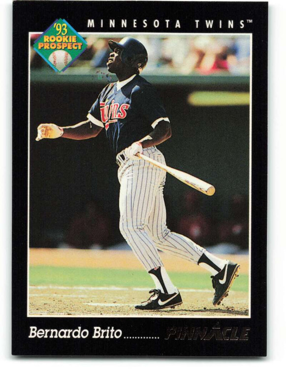 1993 Pinnacle #274 Bernardo Brito VG Minnesota Twins 