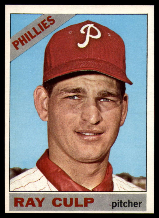 1966 Topps #4 Ray Culp VG Philadelphia Phillies 