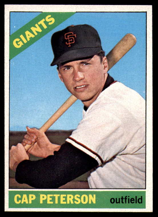 1966 Topps #349 Cap Peterson VG San Francisco Giants 