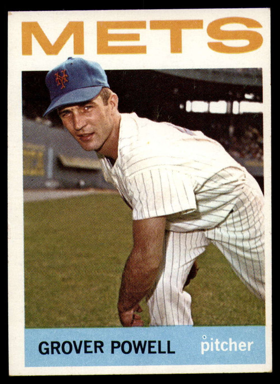 1964 Topps #113 Grover Powell VG RC Rookie New York Mets 