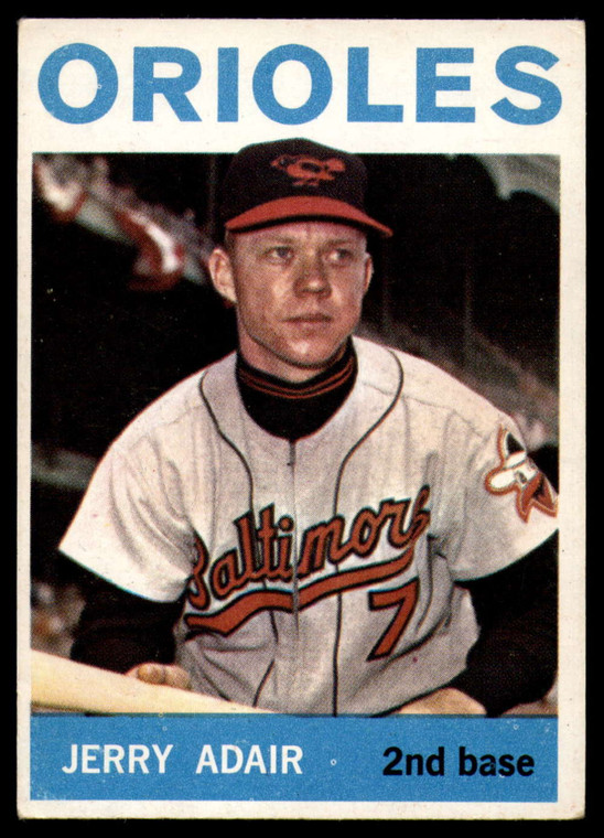 1964 Topps #22 Jerry Adair VG Baltimore Orioles 