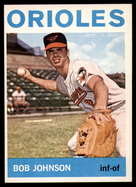 1964 Topps #304 Bob Johnson VG Baltimore Orioles 