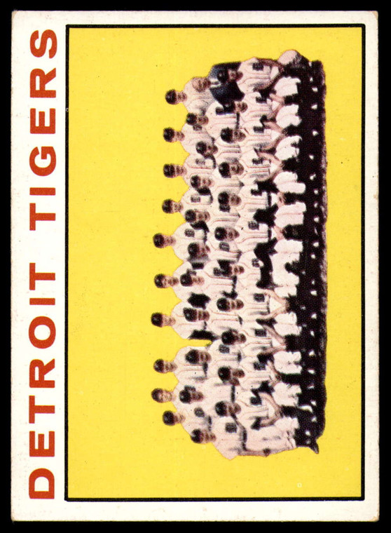 1964 Topps #67 Tigers Team VG Detroit Tigers 