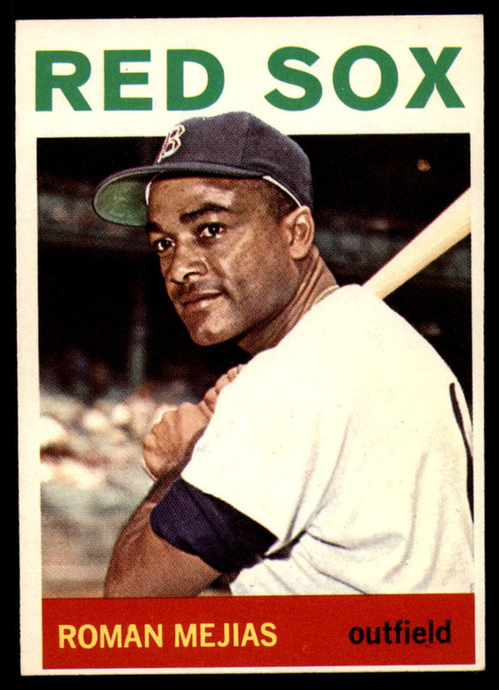 1964 Topps #186 Roman Mejias UER VG Boston Red Sox 