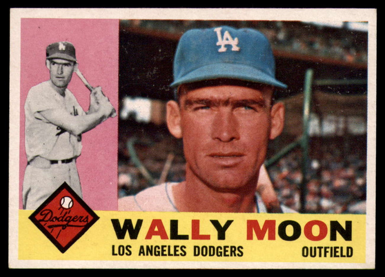 1960 Topps #5 Wally Moon VG Los Angeles Dodgers 