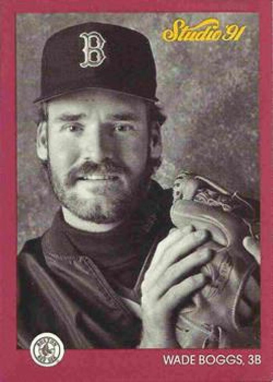 1991 Studio #11 Wade Boggs NM-MT  Boston Red Sox 