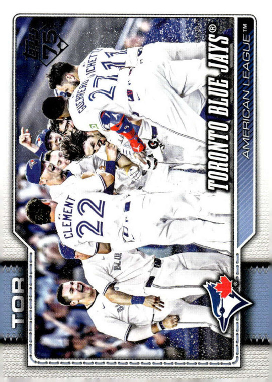 2026 Topps #113 Toronto Blue Jays Team Card NM-MT Toronto Blue Jays 