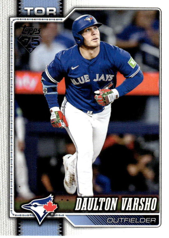 2026 Topps #2 Daulton Varsho NM-MT Toronto Blue Jays 