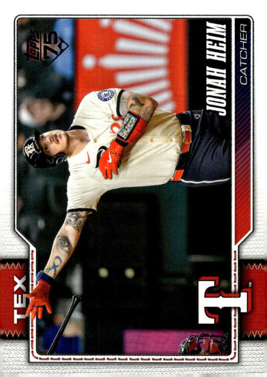 2026 Topps #78 Jonah Heim NM-MT Texas Rangers 