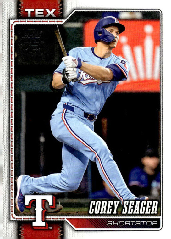 2026 Topps #96 Corey Seager NM-MT Texas Rangers 