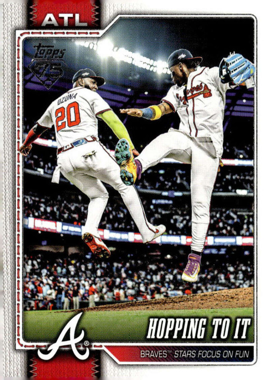 2026 Topps #118 Ronald Acuna Jr. Combo Card/Checklist NM-MT Atlanta Braves 