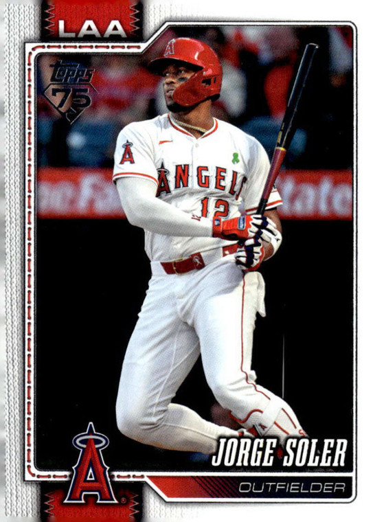 2026 Topps #162 Jorge Soler NM-MT Los Angeles Angels 