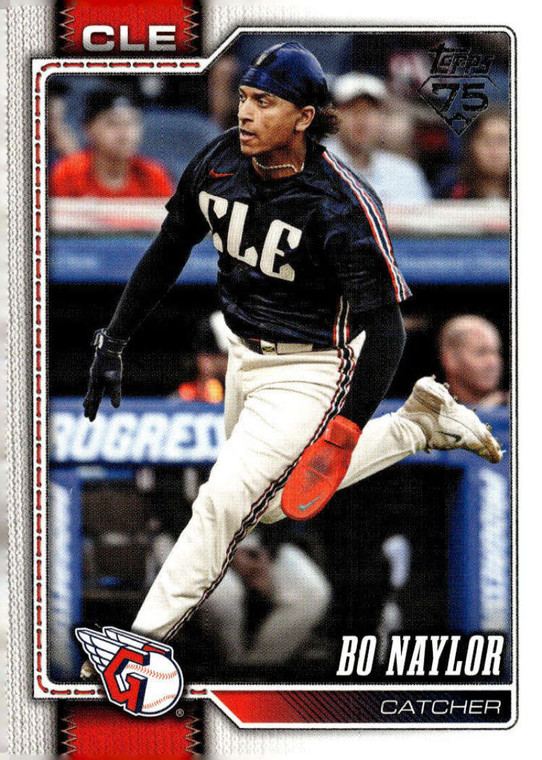 2026 Topps #188 Bo Naylor NM-MT Cleveland Guardians 