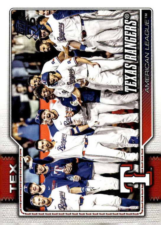 2026 Topps #258 Texas Rangers Team Card NM-MT Texas Rangers 
