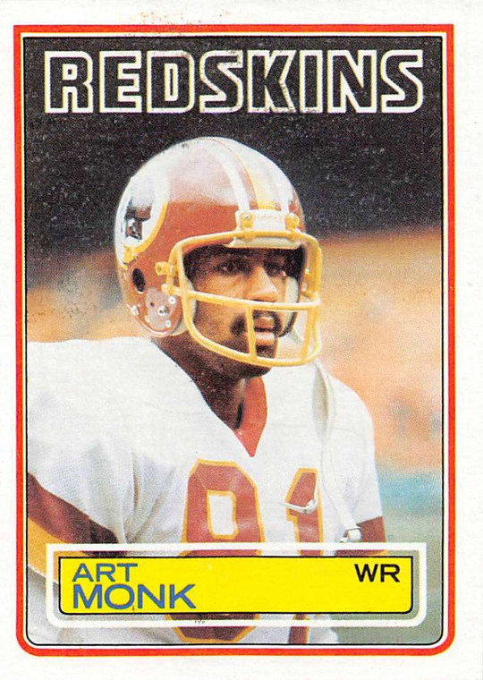 1983 Topps #193 Art Monk DP VG Washington Redskins 