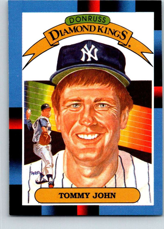 1988 Donruss #17 Tommy John DK NM-MT New York Yankees 