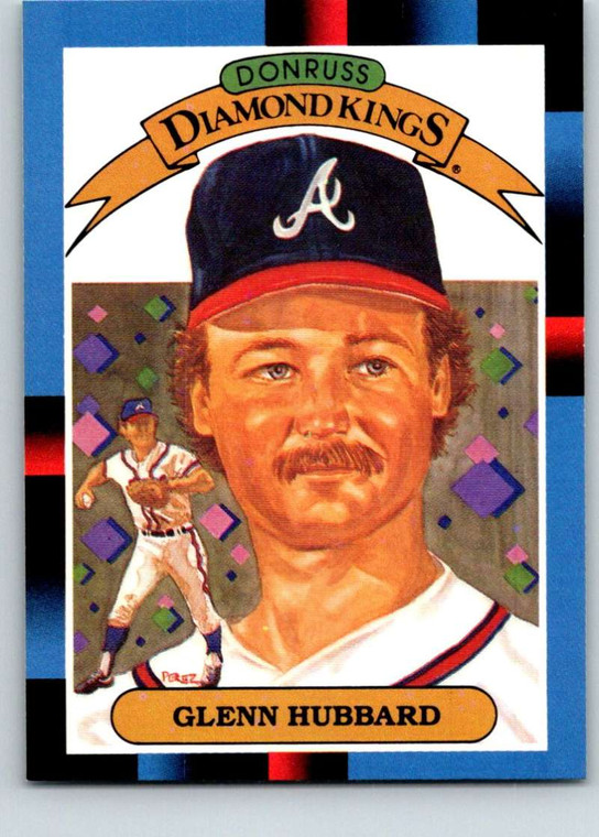 1988 Donruss #22 Glenn Hubbard DK NM-MT Atlanta Braves 
