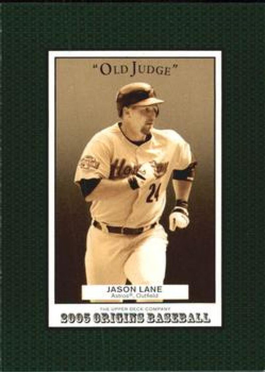 2005 UD Origins Old Judge #195 Jason Lane NM-MT Houston Astros 