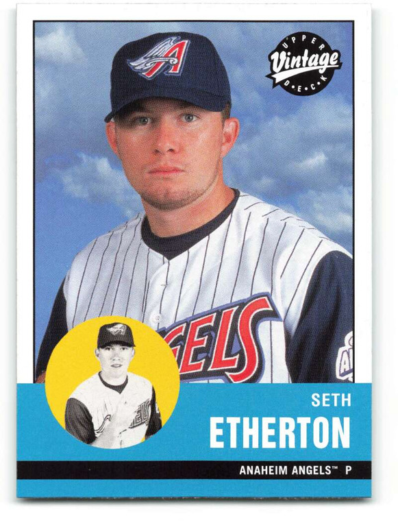 2001 Upper Deck Vintage #2 Seth Etherton NM-MT  Anaheim Angels 