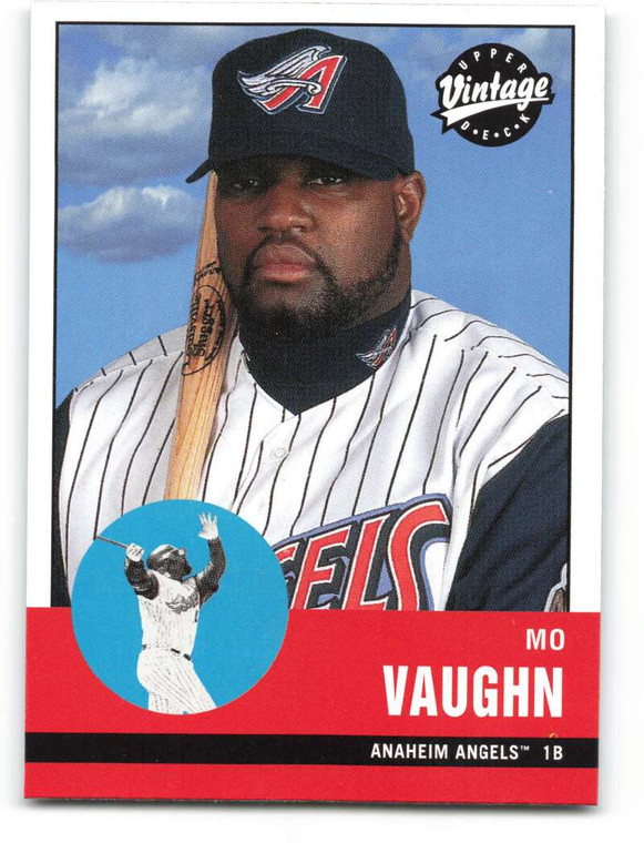 2001 Upper Deck Vintage #5 Mo Vaughn NM-MT  Anaheim Angels 