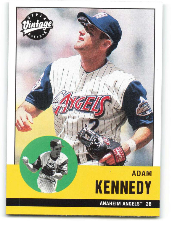 2001 Upper Deck Vintage #8 Adam Kennedy NM-MT  Anaheim Angels 