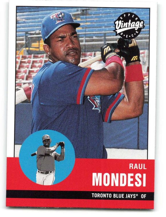 2001 Upper Deck Vintage #25 Raul Mondesi NM-MT  Toronto Blue Jays 