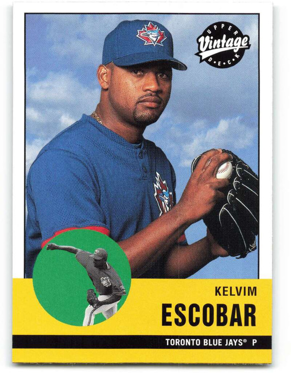 2001 Upper Deck Vintage #28 Kelvim Escobar NM-MT  Toronto Blue Jays 