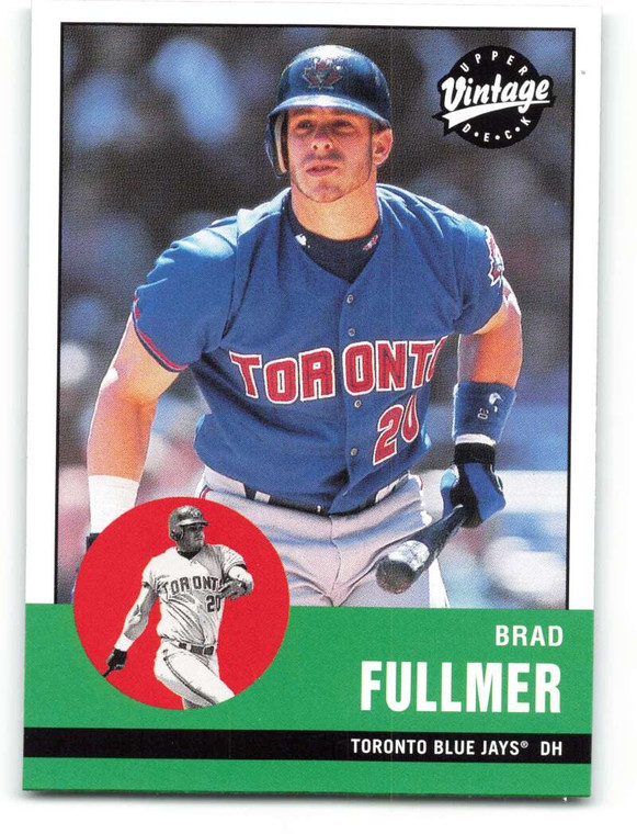 2001 Upper Deck Vintage #31 Brad Fullmer NM-MT  