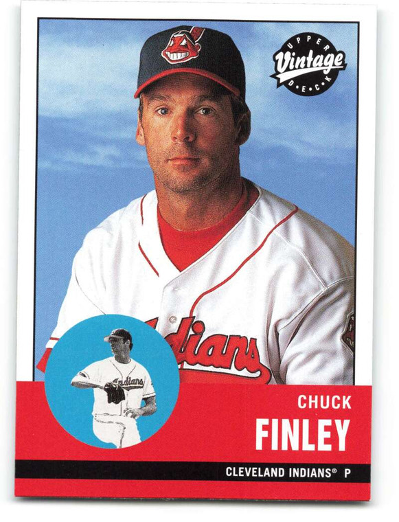 2001 Upper Deck Vintage #53 Chuck Finley NM-MT  Cleveland Indians 