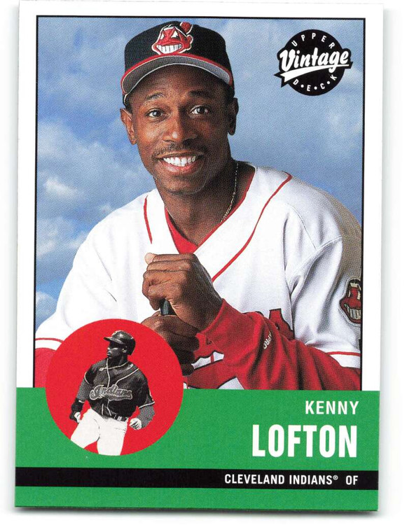 2001 Upper Deck Vintage #55 Kenny Lofton NM-MT  Cleveland Indians 