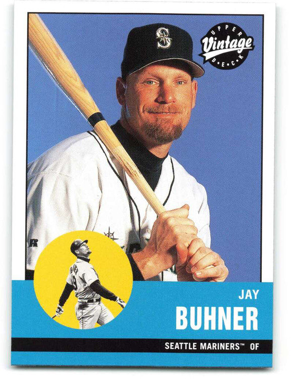 2001 Upper Deck Vintage #58 Jay Buhner NM-MT  Seattle Mariners 