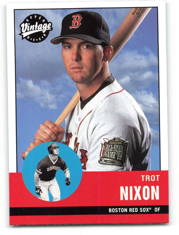 2001 Upper Deck Vintage #93 Trot Nixon NM-MT  Boston Red Sox 