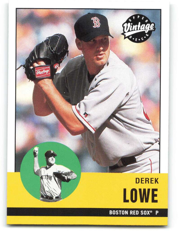 2001 Upper Deck Vintage #100 Derek Lowe NM-MT  Boston Red Sox 