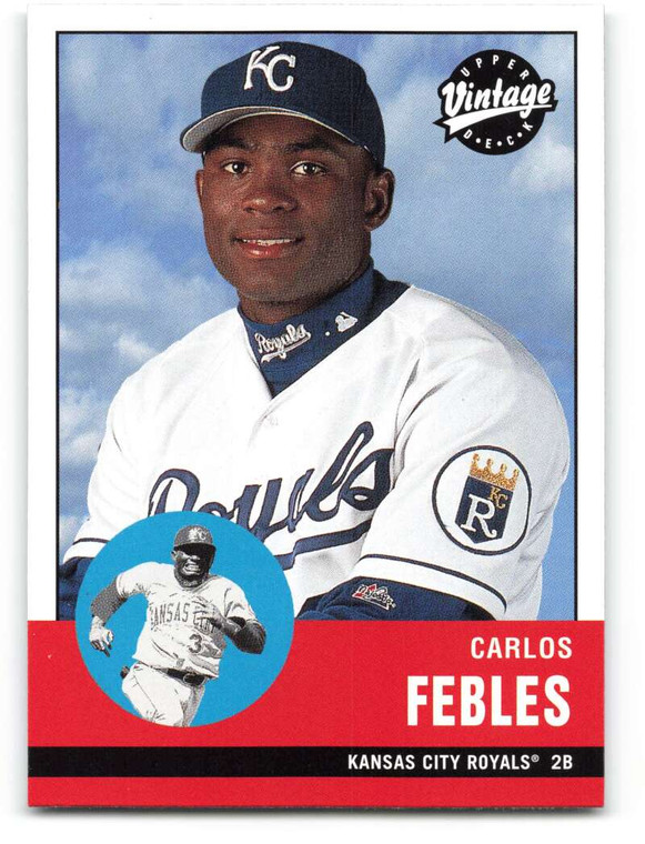 2001 Upper Deck Vintage #105 Carlos Febles NM-MT  Kansas City Royals 