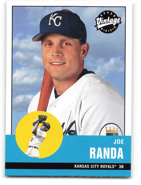 2001 Upper Deck Vintage #106 Joe Randa NM-MT  Kansas City Royals 
