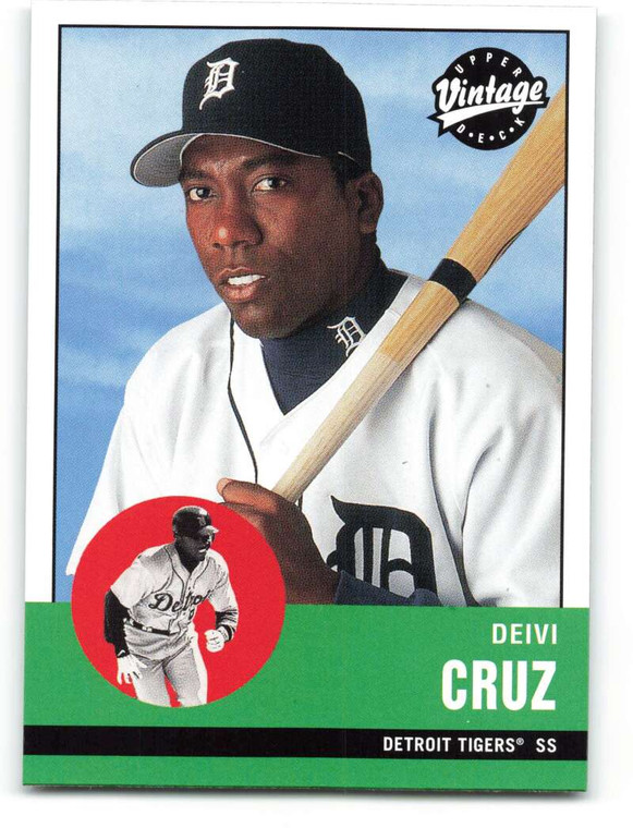 2001 Upper Deck Vintage #123 Deivi Cruz NM-MT  Detroit Tigers 