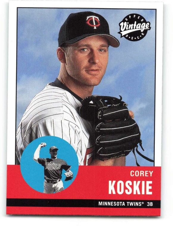 2001 Upper Deck Vintage #125 Corey Koskie NM-MT  Minnesota Twins 