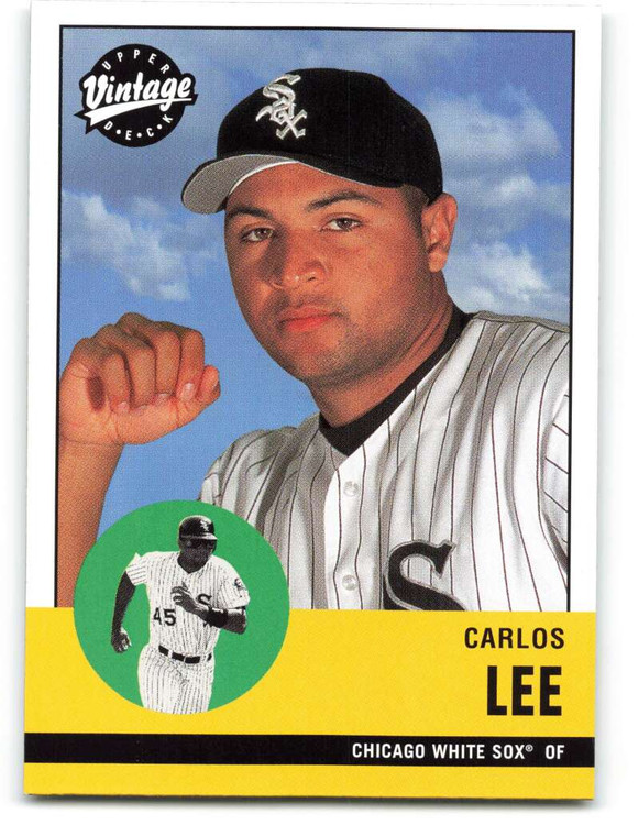 2001 Upper Deck Vintage #136 Carlos Lee NM-MT  Chicago White Sox 