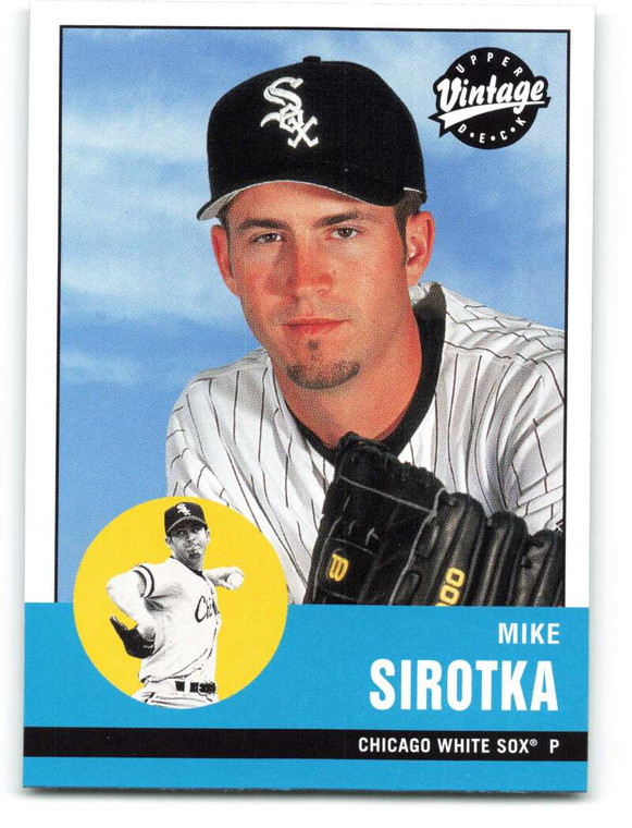 2001 Upper Deck Vintage #138 Mike Sirotka NM-MT  
