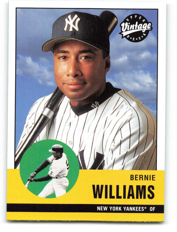 2001 Upper Deck Vintage #148 Bernie Williams NM-MT  New York Yankees 