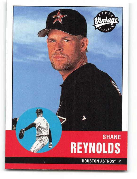 2001 Upper Deck Vintage #165 Shane Reynolds NM-MT  Houston Astros 