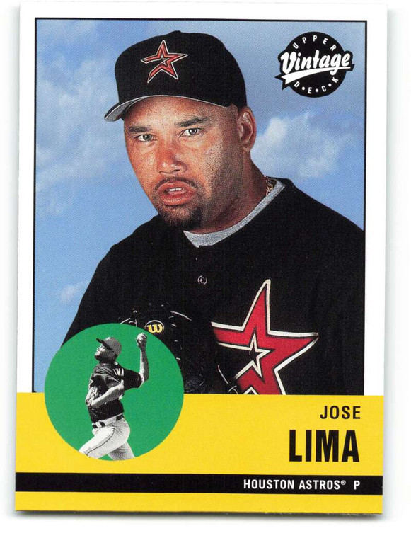 2001 Upper Deck Vintage #168 Jose Lima NM-MT  Houston Astros 